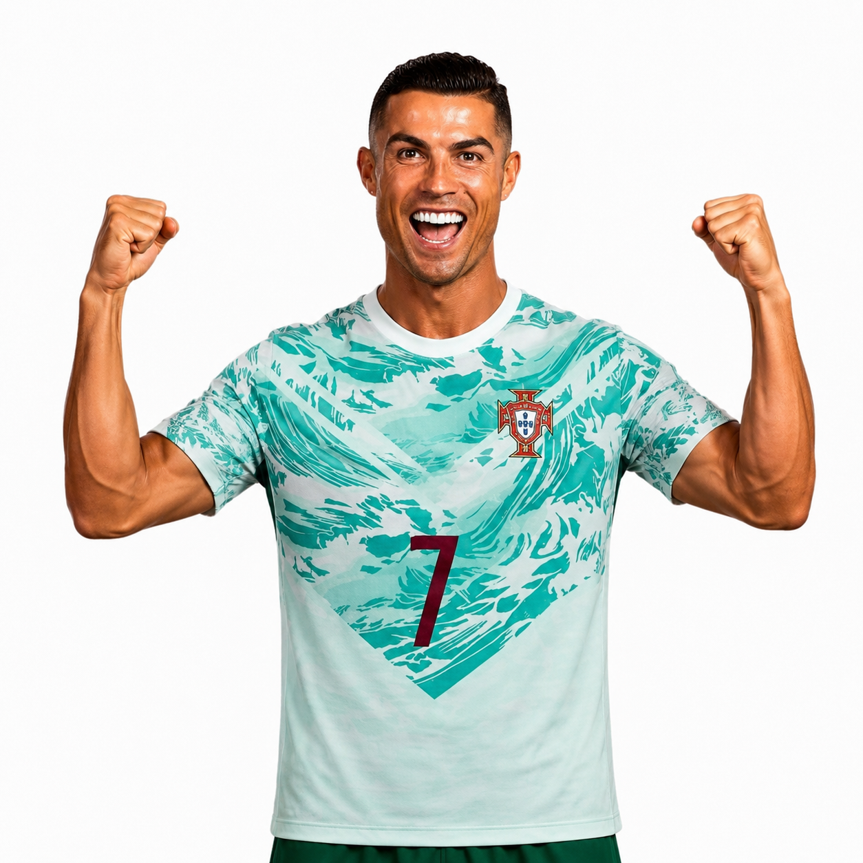 Световно 2026 Мъжка Тениска на Роналдо 7 Португалия RONALDO Червена