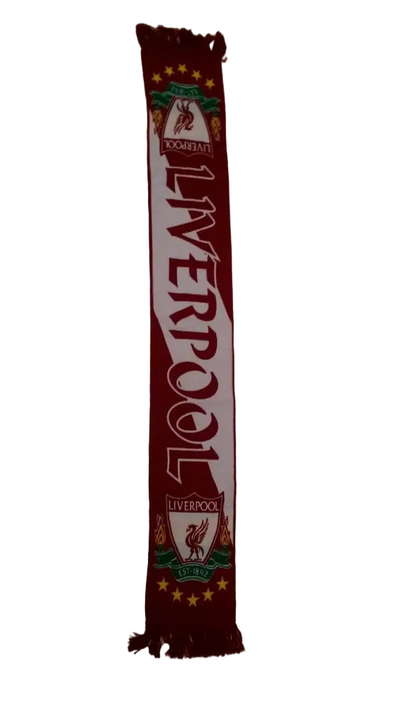 Футболен Шал Liverpool Спортно шалче Ливърпул, плетен