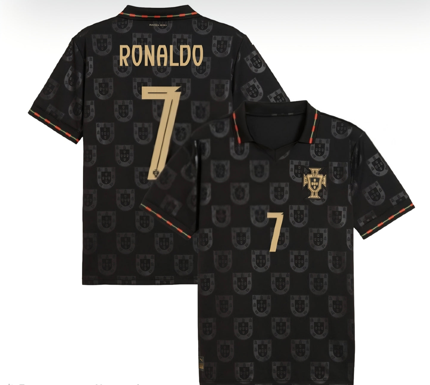Световно 2026 FIFA Мъжка Бяла Тениска на Роналдо 7 Португалия RONALDO Резервна CR7