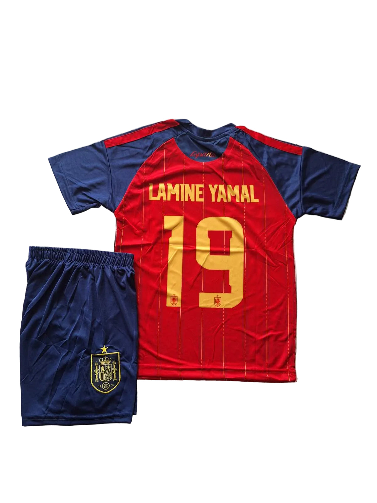Детски спортен екип на Ламин Ямал 19 Испания с Чорапи 2026 Световно SPAIN Lamine YAMAL