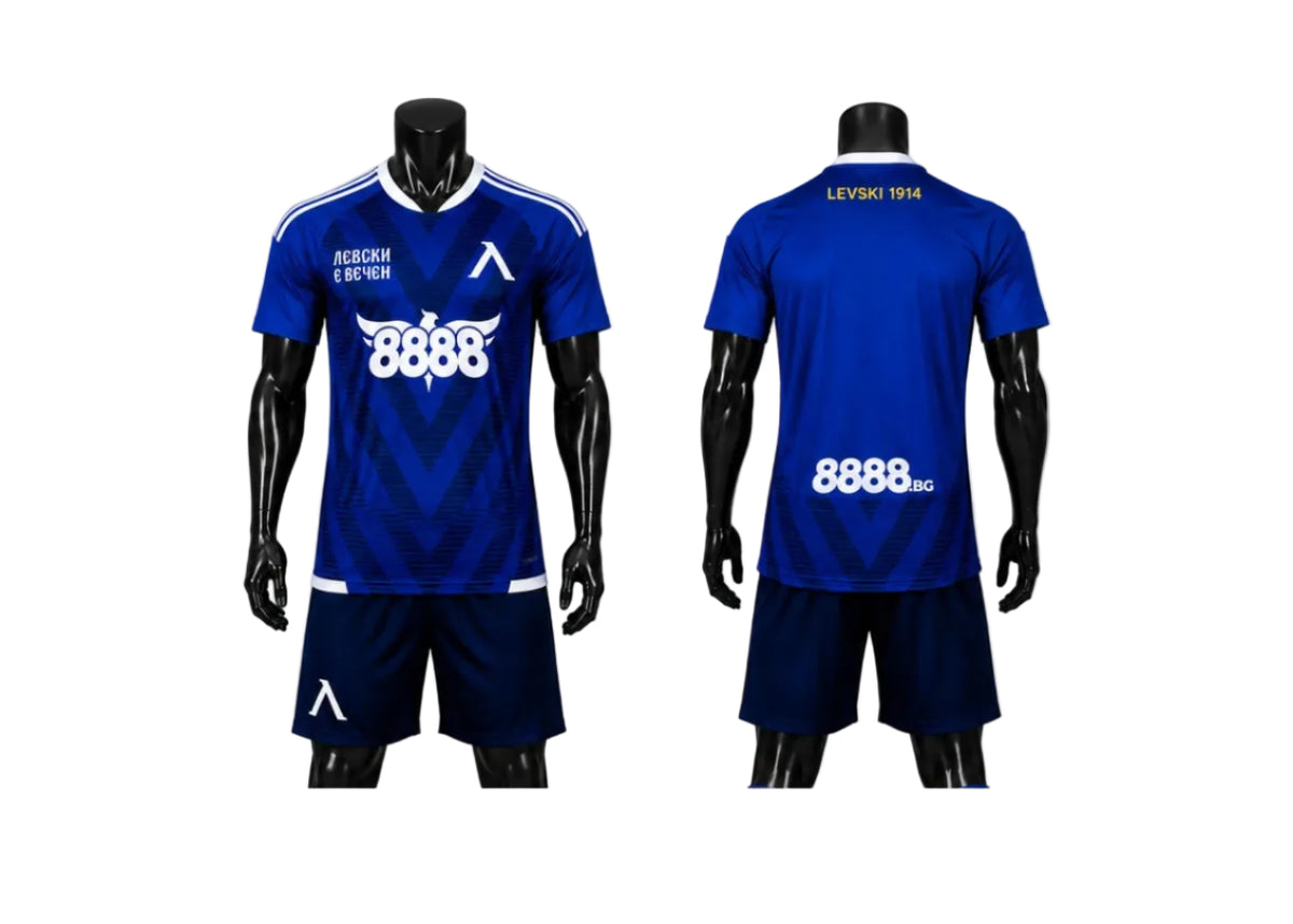 New 8888 Детски спортен Комплект LEVSKI e Vechen | 26/27, футболен Левски Бродерия