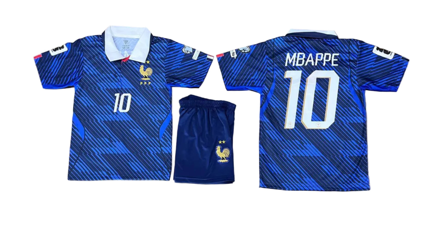 2027 Франция екип с якичка Мбапе 10 Световно сезон 26/27 футболен MBAPPE 10 FRANCE