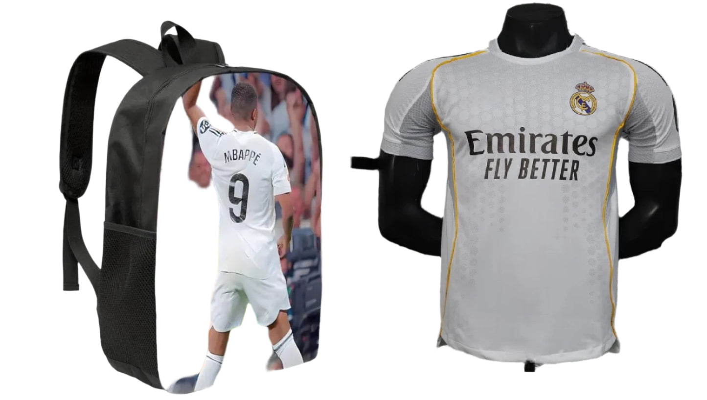 Комплект Раница от 3 части + Екип Кристиано Роналдо AL Nassr Ronaldo Титулярен