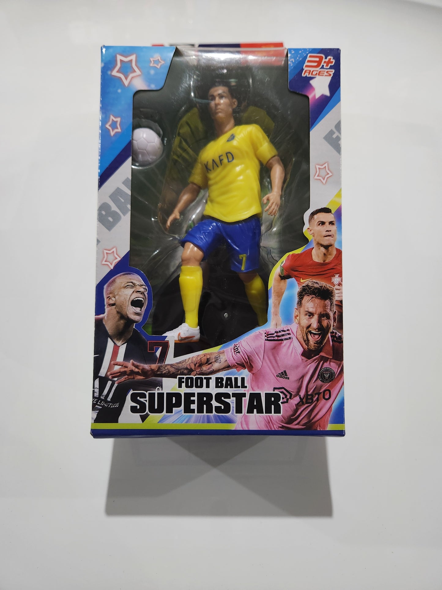 Жълта Фигурка в Кутия играчка на Роналдо Ал Насър 20см Футбол 2026