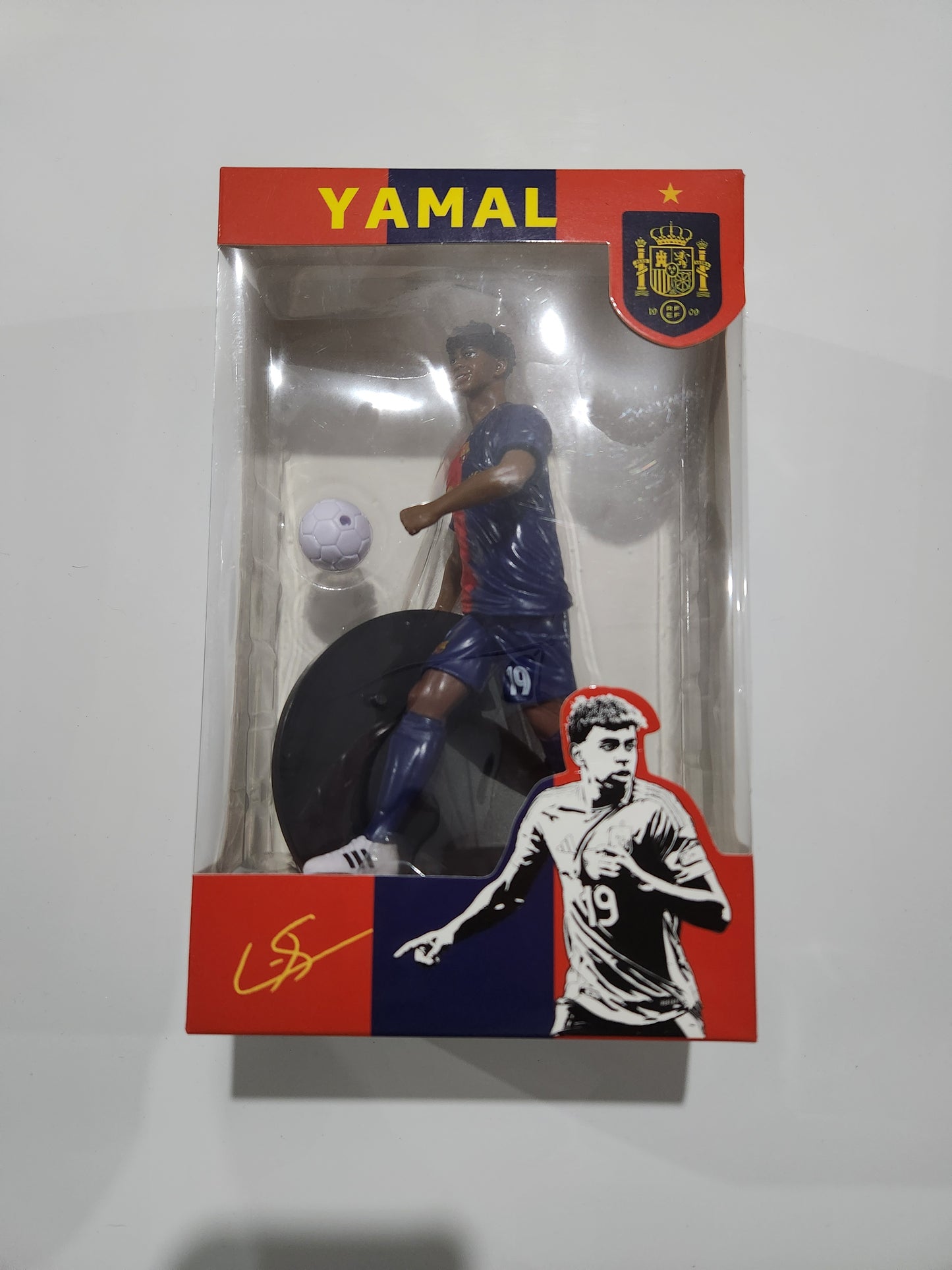 Фигурка в Кутия играчка на Ямин Ямал Барселона 20см Футбол