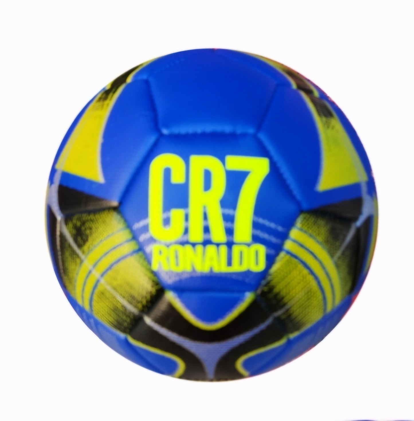 Футболна Топка на CR7 Роналдо 2025г Зелена Размер 5, Шита