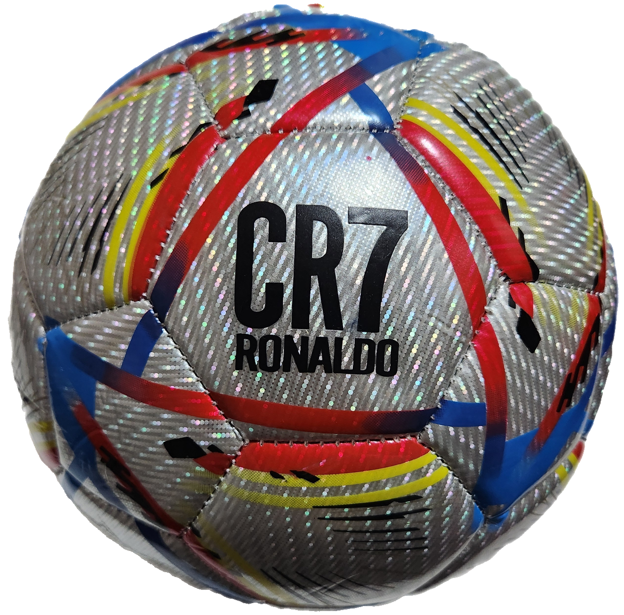 Футболна Топка CR7 RONALDO / Роналдо 2025 г Черно - Бяло
