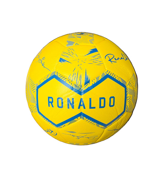 Ал Насър Футболна Топка CR7 RONALDO / Роналдо 2025г AL NASSR Жълта