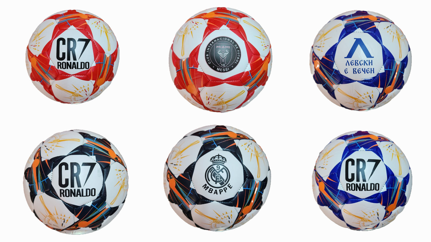 Футболна Топка CR7 RONALDO / Роналдо 2025г Цвят Червена Звезда