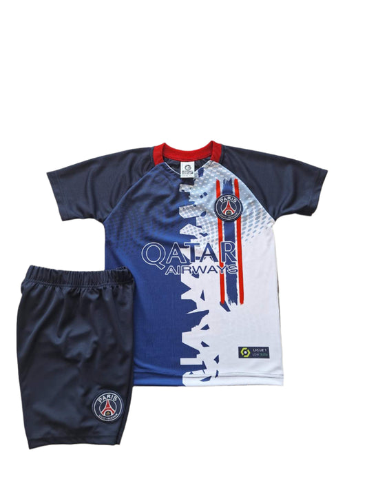 2026 Детски спортен екип на Дембеле  футболен Dembele PARIS Бял