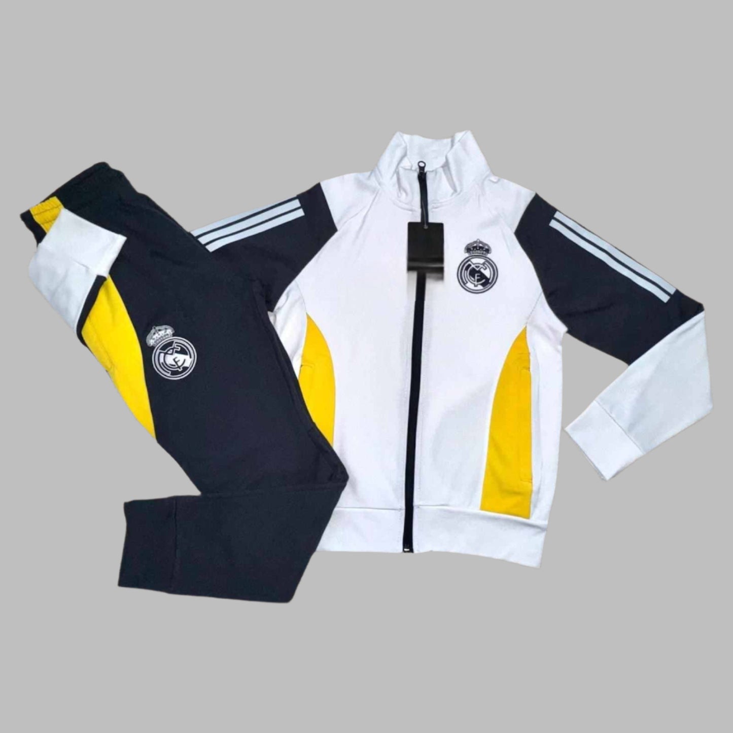 Детски спортен екип на Real Madrid, Черен цвят, Анцуг с дълъг ръкав 26 Реал Мадрид Мбапе