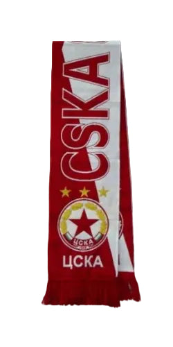 Футболен Шал ЦСКА Спортно шалче CSKA, плетен