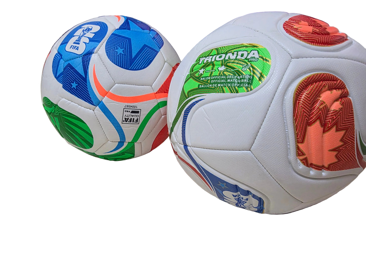FIFA Футболна Топка СВЕТОВНО 2026г WORLD CUP NEW TRIONDA FIFA New Еко Кожа