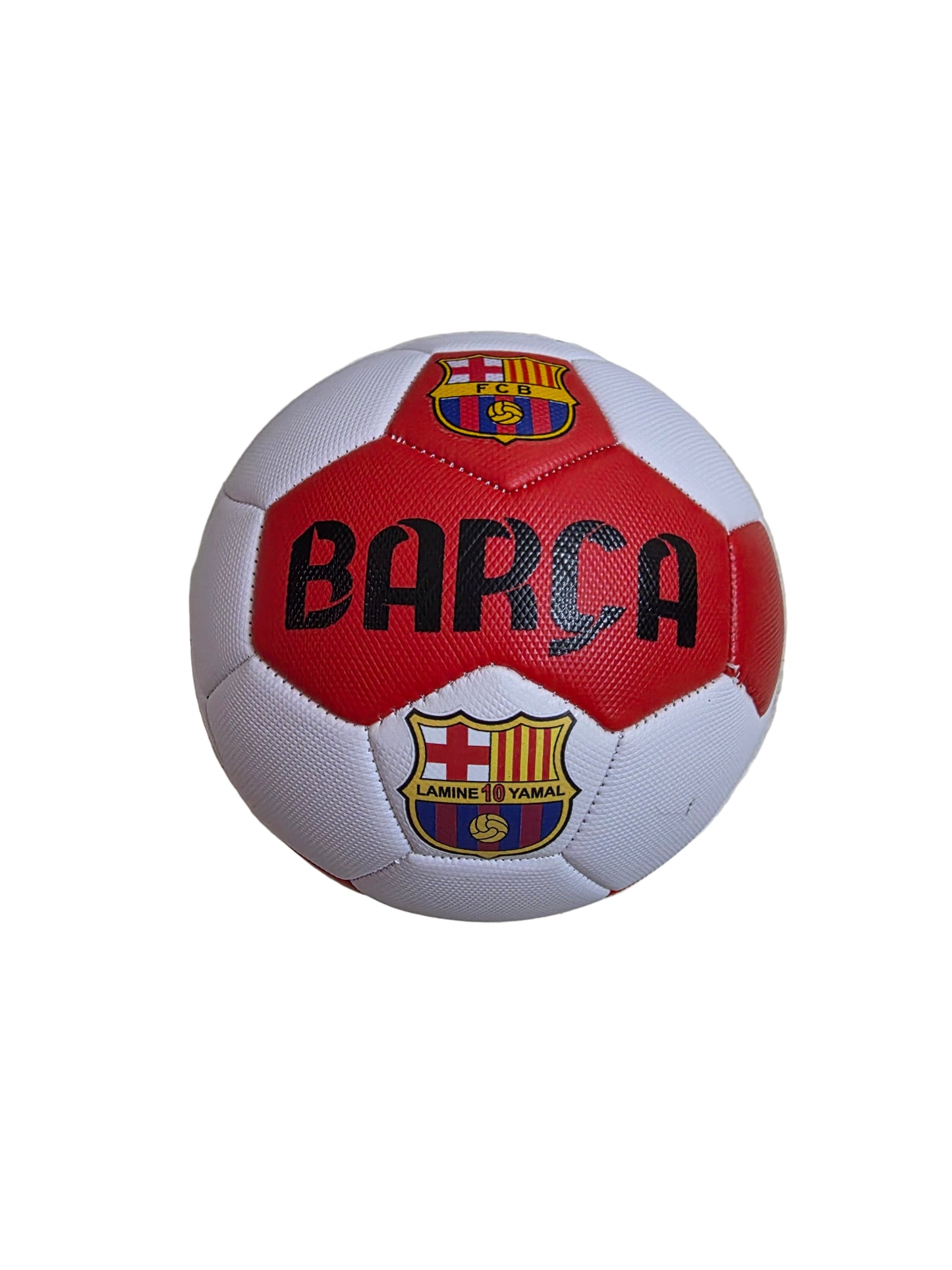 Футболна Топка Ламин Ямал Barcelona Барселона Червено синя 2025г
