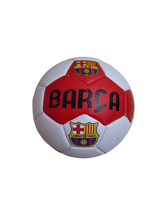 Футболна Топка Ламин Ямал Barcelona Барселона Червено синя 2025г