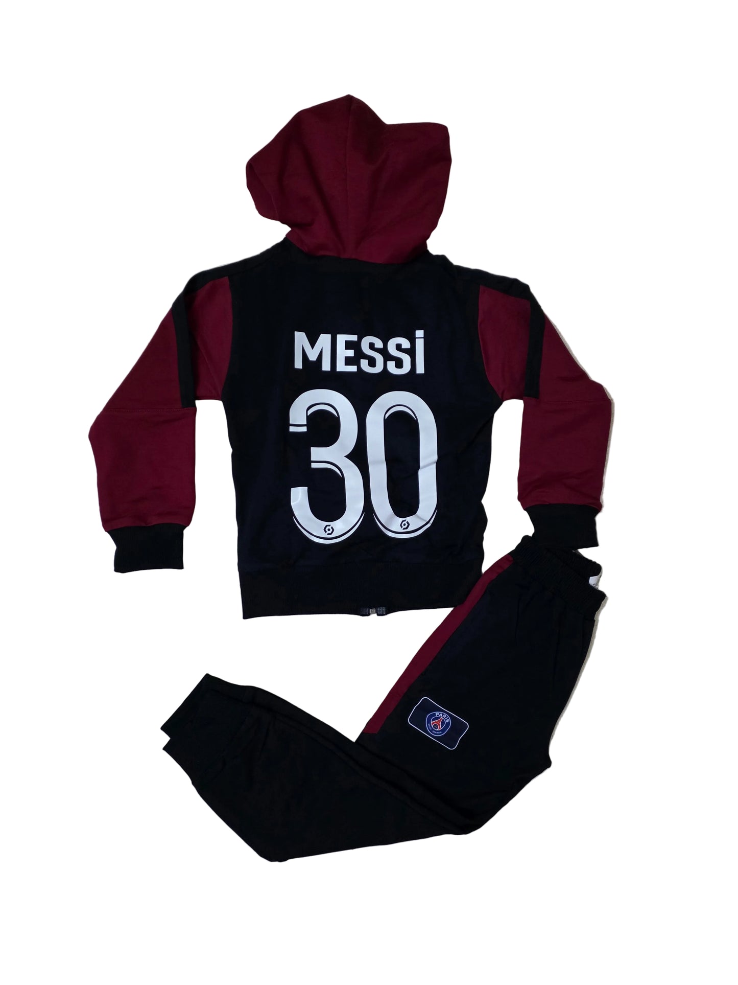 Детски спортен екип на Messi 30, Син, Памучен Анцуг с дълъг ръкав МЕСИ PSG