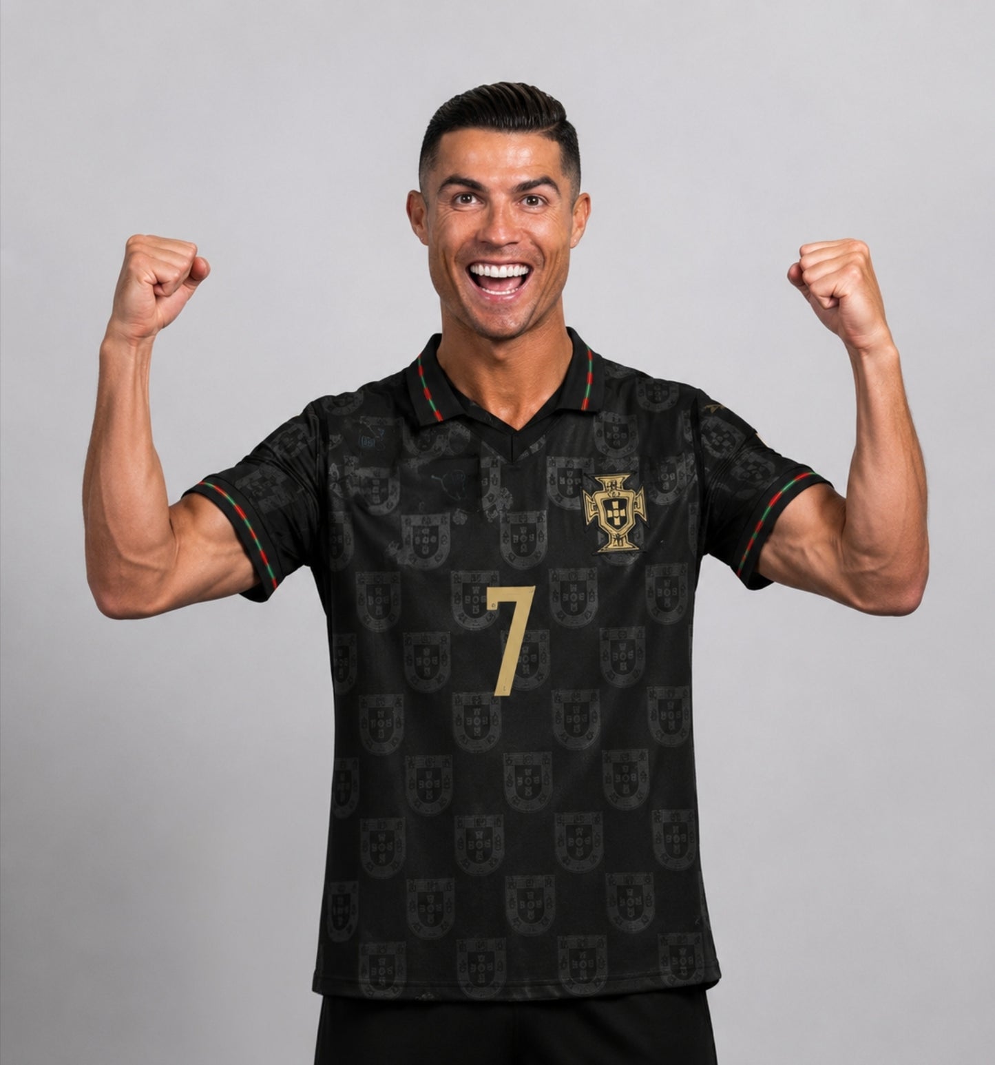 Световно 2026 Мъжка Тениска на Роналдо 7  Португалия RONALDO Червена