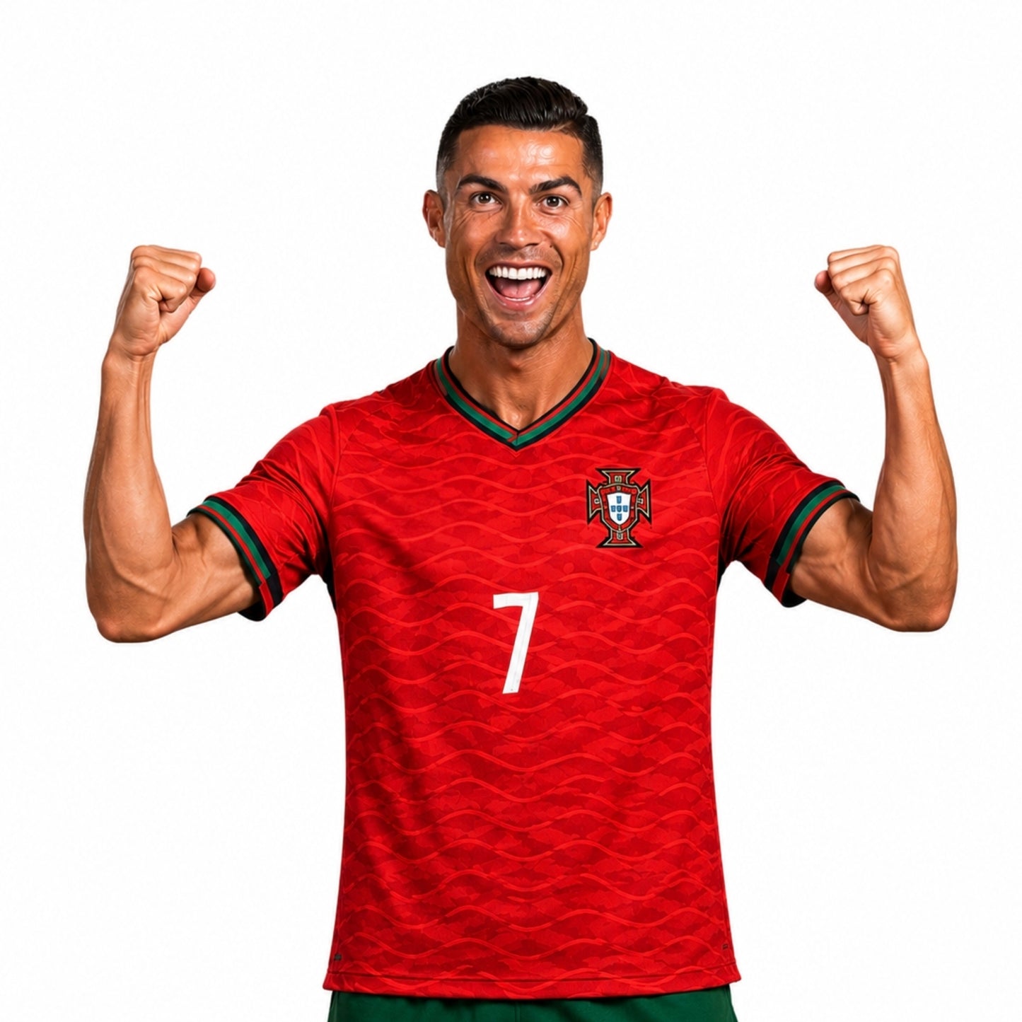 Световно 2026 Мъжка Тениска на Роналдо 7  Португалия RONALDO Червена