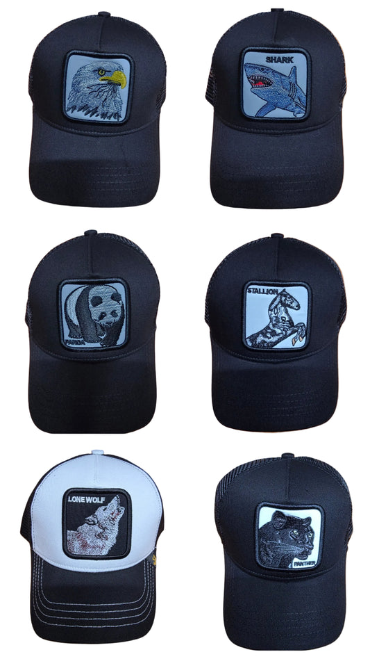 Роналдо Scorpion Oficial Model GOORIN BROS Black  Черна шапка Скорпион с Козирка