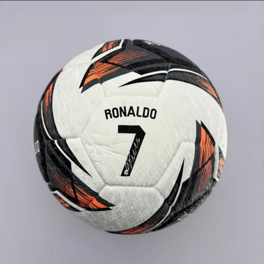 Футболна Топка CR7 RONALDO / Роналдо 2025г Шарена CHAMPIONS League