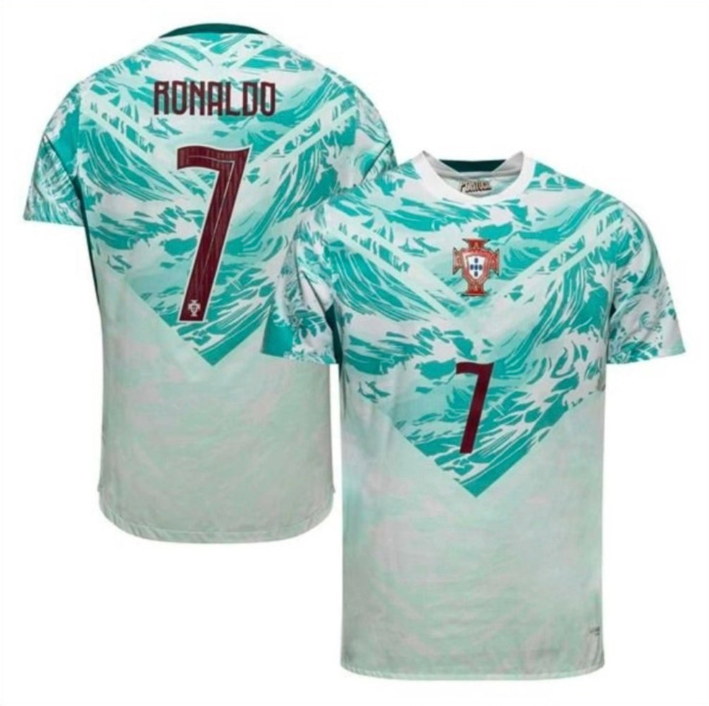 Световно 2026 Мъжка Тениска на Роналдо 7  Португалия RONALDO Червена