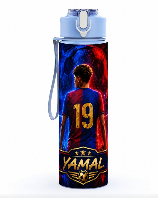 Футболна Бутилка за вода светло синя Lamine Yamal New