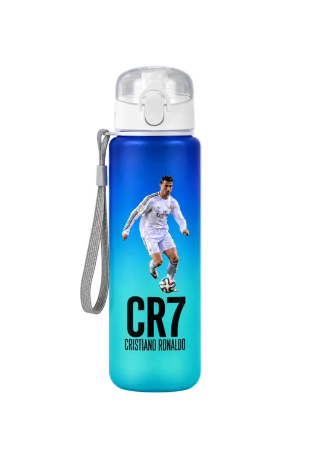 Футболна Бутилка за вода Червена RONALDO 7 детско CR7