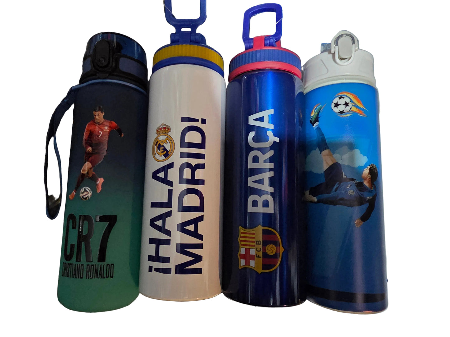 Футболна Бутилка за вода Спортна RONALDO 7 детско CR7 Messi Yamal