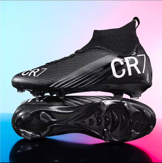 2026 CR7 Кристиано Роналдо Спортни Бутонки детско | BLACK Калеври за футбол