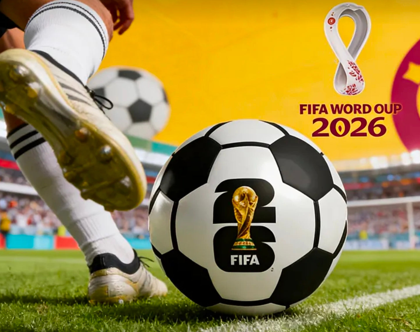 2026г WORLD CUP NEW FIFA 26г Футболна Топка СВЕТОВНО