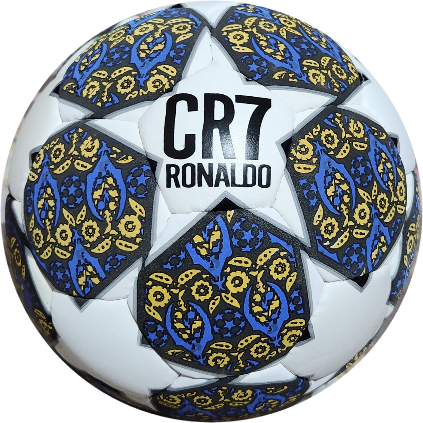 Футболна Топка CR7 RONALDO / Роналдо 2025г Черен син цвят Шампионска лига
