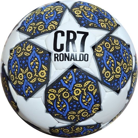 Футболна Топка CR7 RONALDO / Роналдо 2025г Черен син цвят Шампионска лига