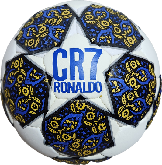 Футболна Топка CR7 RONALDO / Роналдо 2025г Син цвят  Шампионска лига