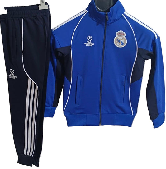 Спортен екип на Роналдо 7, Син Анцуг с дълъг ръкав Реал Мадрид Шампионска лига