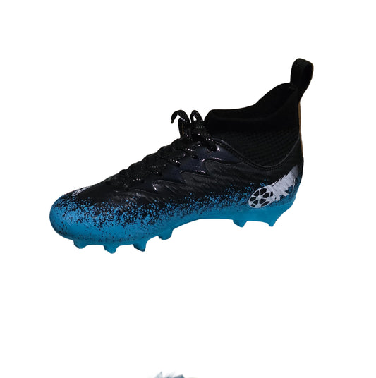 BLUE CR7 Кристиано Роналдо Футболни Бутони Детско | Калеври за футбол Черно - синьо