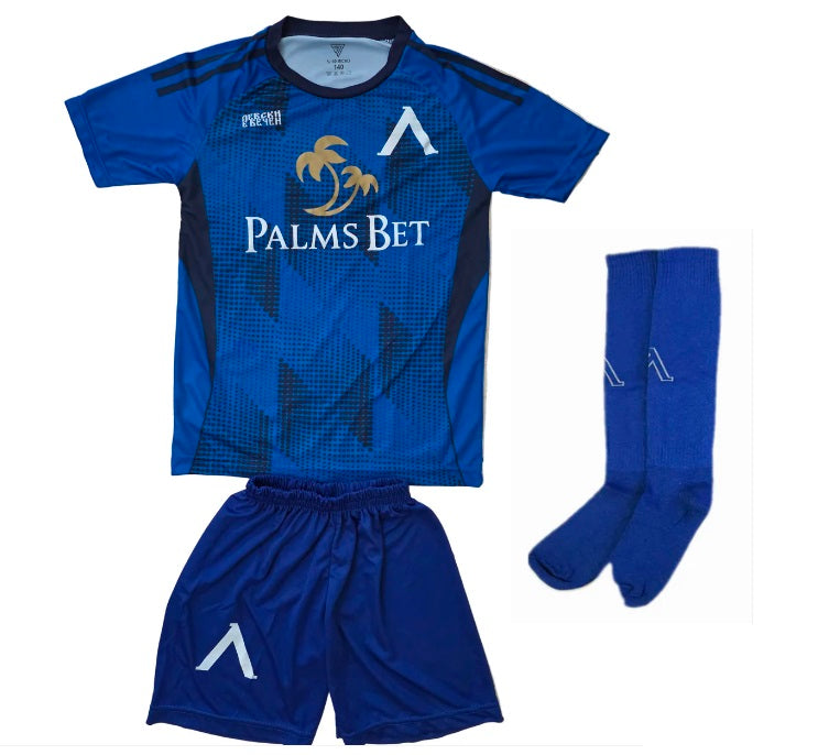 New 2026г Детски Екип + чорапи ЛЕВСКИ София | Palms, футболен LEVSKI цвят Син