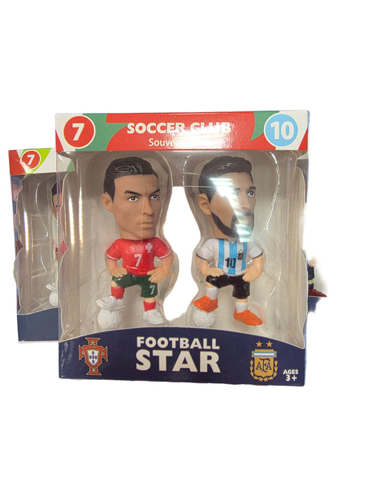 Фигурка играчки на Роналдо / Мбапе / Меси 12см Футболни кукли с кутия