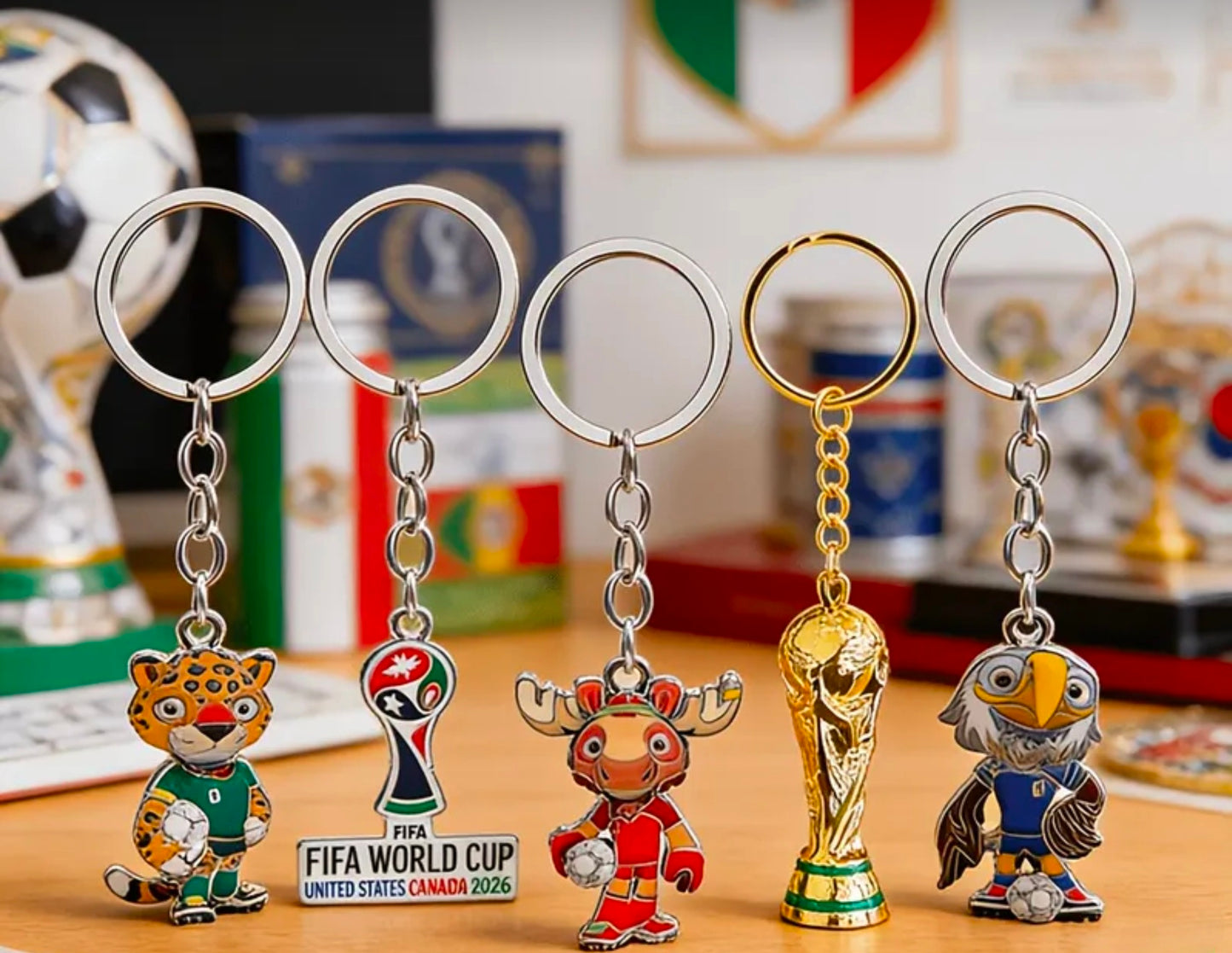 FIFA 26 WORLD CUP ключодържатели 5 модела Световно първенство