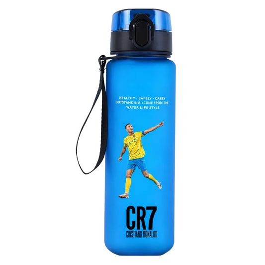 Футболна Бутилка за вода Синя и Червена RONALDO 7 детско CR7