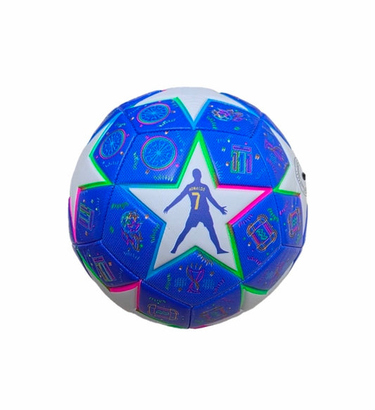 Футболна Топка Кристиано Роналдо | Ronaldo Шампионска лига Синя Звезда