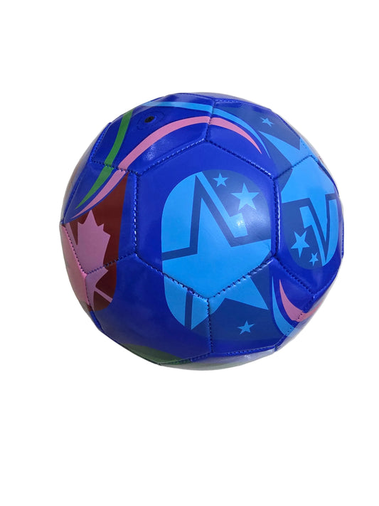 Синя Детска футболна Топка СВЕТОВНО 2026г WORLD CUP NEW TRIONDA FIFA New CLASS 4