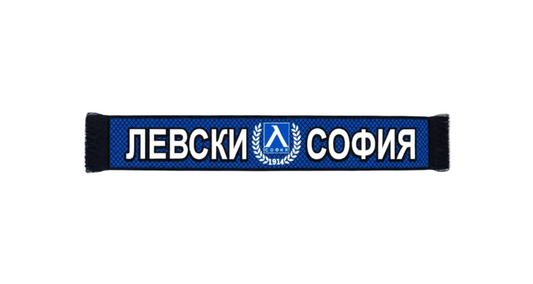 Синьо Шалче ЛЕВСКИ Л СОФИЯ Ново Бродерия сини ресни