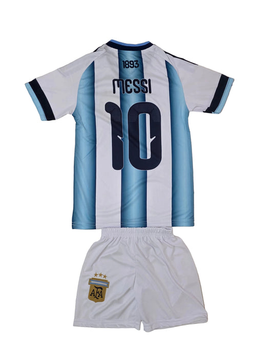 Детски спортен екип на Меси Аржентина Световно 2026 , футболен MESSI ARGENTINA 10 Син
