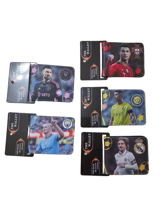 Футболни Портфейли  RONALDO 7 MESSI 10, HAALAND, Modrich, Madrid
