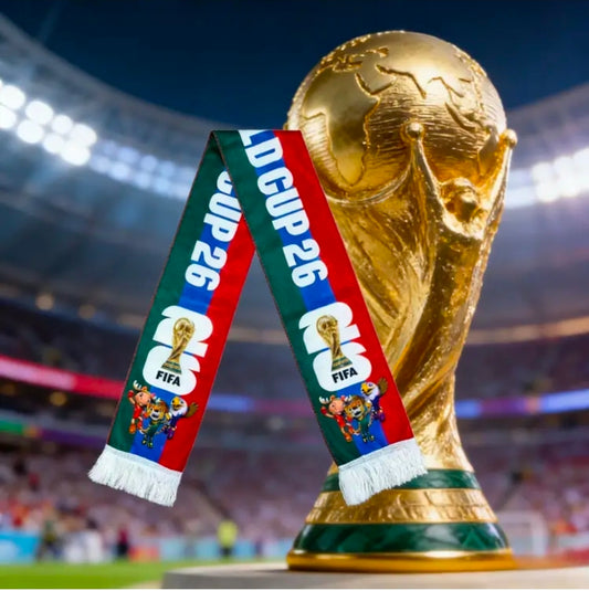 Футболен Шал FIFA WORLD CUP 2026  CR7.BG Световно Първенство