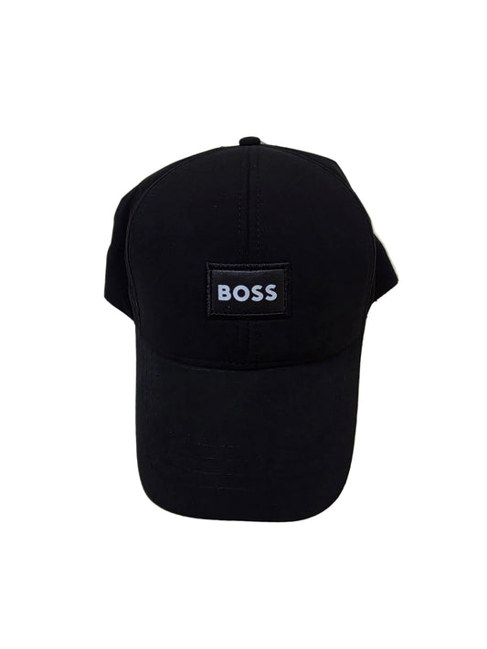 2026 Черна шапка BOSS Бяла – Луксозен модел с регулатор, унисекс дизайн Козирка