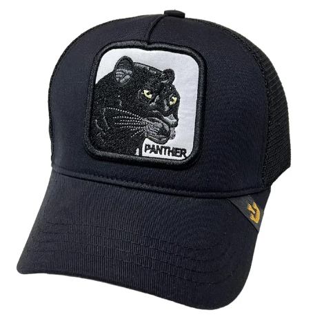 CR7 Panter Oficial Model GOORIN BROS Black Panter Черна шапка с Козирка Пантера Роналдо