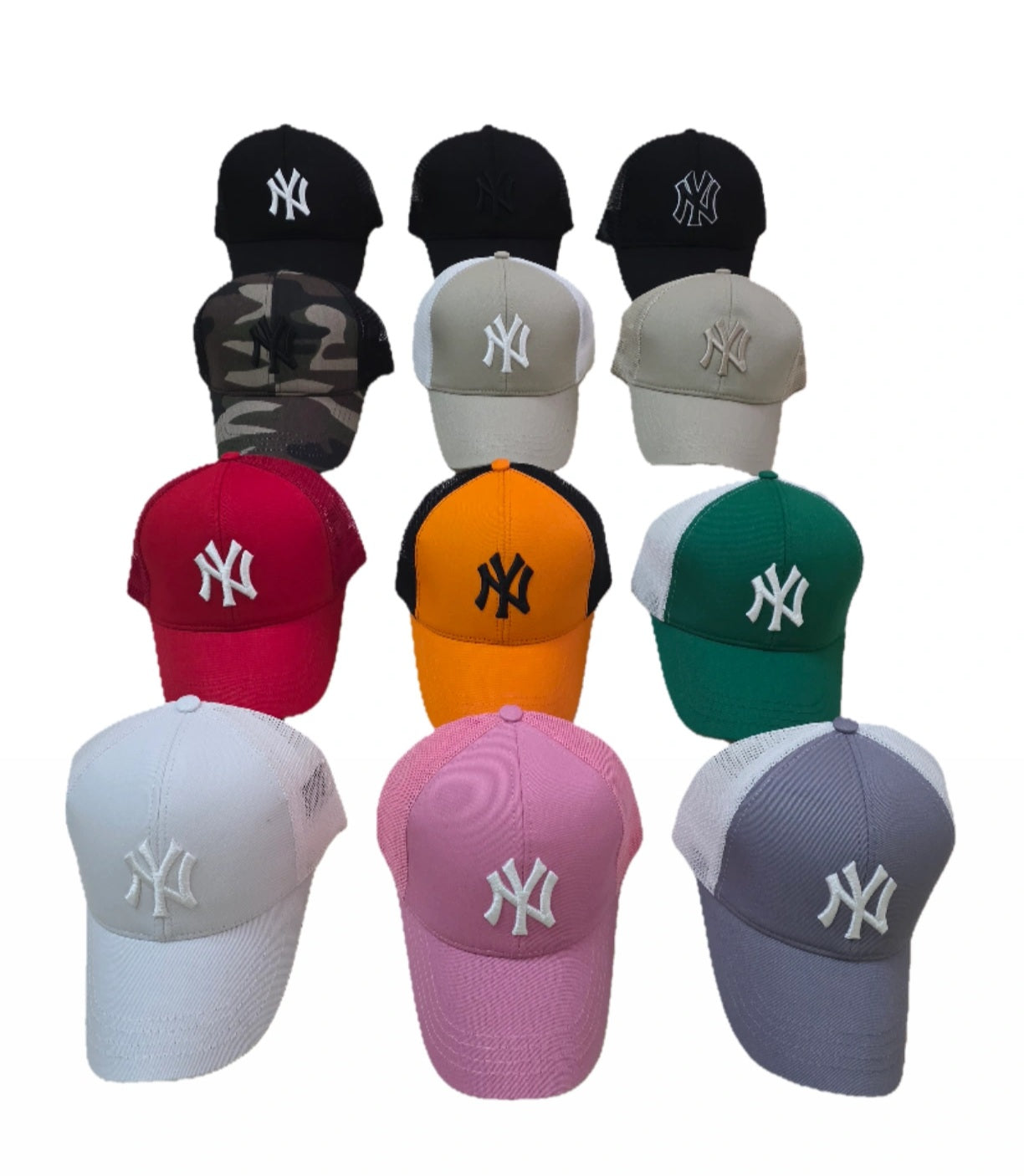 Мъжка и дамска шапка NEW YORK 2026г Летен модел с Мрежа NEW