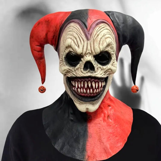 Halloween MASK Clown Horor Маска за Хелоуин  Червено Черна Клоун