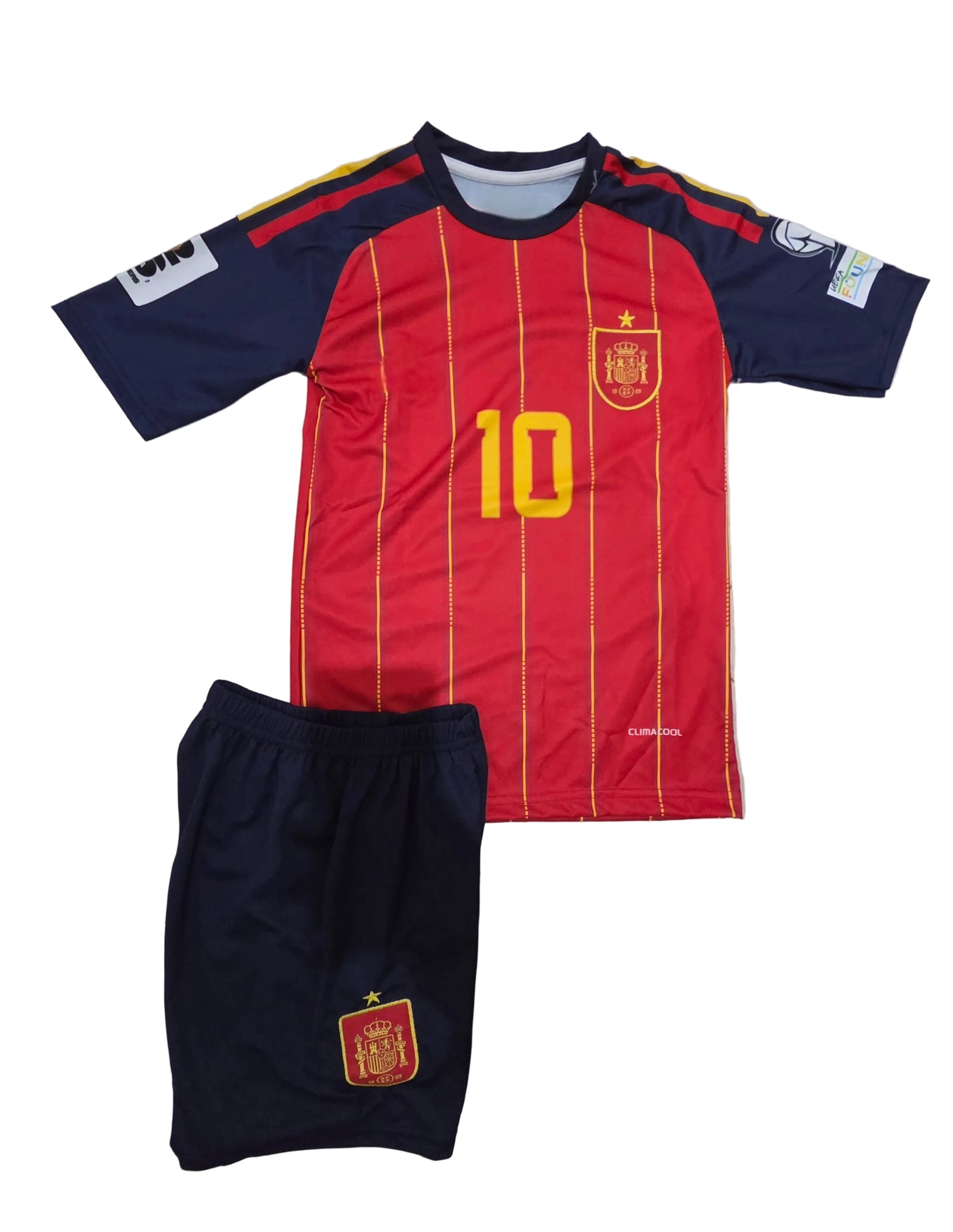 FiFA Детски екип на Ламин Ямал 10 Испания с Чорапи 2026 Световно SPAIN Lamine YAMAL + Подарък ГРИВНА